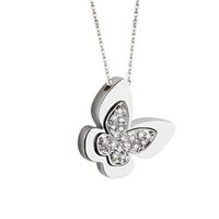 Halskette Salvini Dame Mini Segni in Weißgold Diamante 20040682 - 20040682